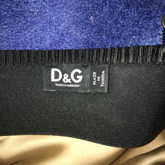 Authentic Dolce & Gabbana Gold Dress WITH POCKETS - Picture 3 of 3